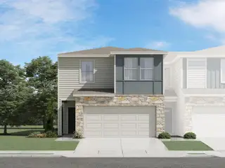 New construction Townhouse house 1850 Settlers Glen Dr, Unit 1402, Round Rock, TX 78665 The Zilker (172)- photo