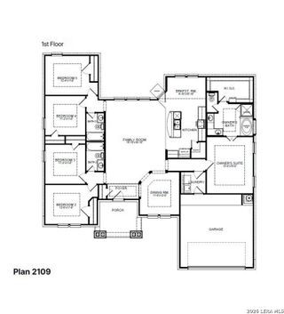 New construction Single-Family house 174 Firewheel Lp, Floresville, TX 78114 plan Rushmore - image