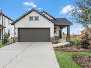 New construction Single-Family house 7506 Primrose Myrtle Ln, Cypress, TX 77433 plan Blanco - image