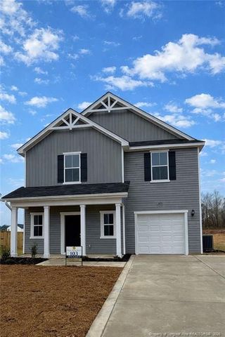 New construction Single-Family house 673 Melbourne Dr, Raeford, NC 28376 plan Freelance - image