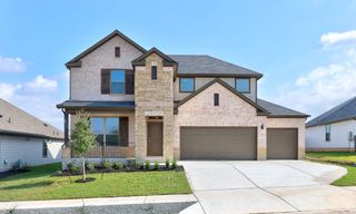 New construction  house 106 Divisadero Dr, Hutto, TX 78634 plan Trinity - image