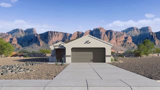 New construction Single-Family house 34870 W Lucca Dr, Maricopa, AZ 85138 plan Amber - image