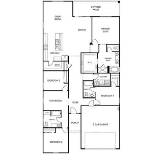 New construction Single-Family house 25704 N 159Th Ln, Surprise, AZ 85387 plan Lark - image