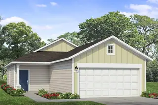 New construction  house 417 Rear Boot Wy, Liberty Hill, TX 78642 plan Cascade 1230 - image