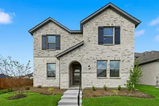 New construction Single-Family house 1124 Broomsedge Mews, Celina, TX 75009 plan Bruckner - image