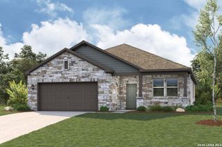 New construction Single-Family house 8432 Rocket Vw, San Antonio, TX 78263 plan Bowie - 1786 - image