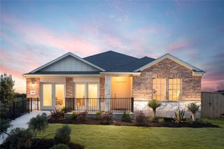 New construction Single-Family house 17805 Wren'S Nest Wy, Pflugerville, TX 78660 plan Catesby 20x20 Garage - image