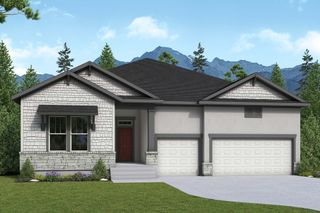 New construction Single-Family house 6474 Arabesque Lp, Colorado Springs, CO 80924 plan The Rutherford - image