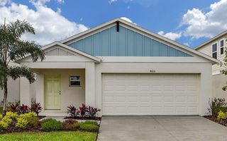 New construction Single-Family house 7599 Hydrangea Lane, Wesley Chapel, FL 33545 Magenta- photo