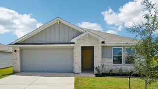 New construction Single-Family house 13701 Carper Dr, Manor, TX 78653 plan The Justin - image