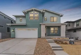 New construction Single-Family house 11133 Tenor Trl, Lone Tree, CO 80134 plan 4064 Rickie Elevation B - Low Slope Contemporary - image