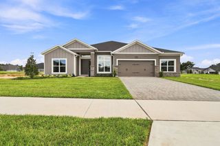 New construction Single-Family house 3177 Wolf Lake Ave, Apopka, FL 32712 plan Brookhaven Fl - image