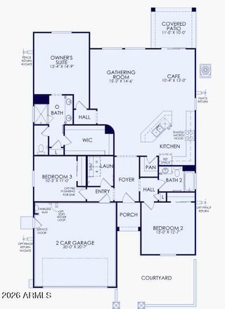 New construction Single-Family house 4184 S 178Th Ln, Goodyear, AZ 85338 plan Potenza - image