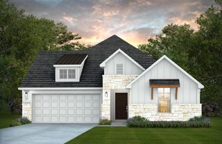 New construction Single-Family house 1519 Hallettsville, San Antonio, TX 78253 Dayton- photo