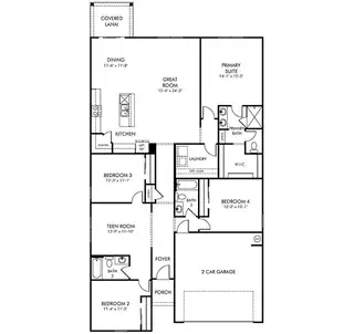 New construction Single-Family house 3626 Bella Sera Ln, Green Cove Springs, FL 32043 plan Orchid - image