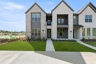 New construction Townhouse house 2526 Campden Mews, Allen, TX 75013 plan Rutherford - image