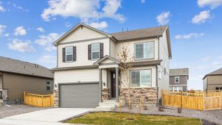 New construction Single-Family house 1531 Pinnacle Ave, Lochbuie, CO 80603 plan Bellamy - image