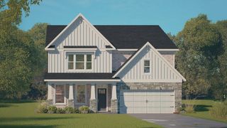 New construction Single-Family house 49 W Fire Opal Ct, Clayton, NC 27520 plan HAMPSHIRE - TRADITION PLUS - image