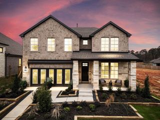 New construction Single-Family house 205 Bronzewood Terrace Ct, Willis, TX 77318 plan Champlain - image