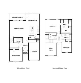 New construction Single-Family house 170 Orange Flame Blvd, Kyle, TX 78640 plan The Ivory - image