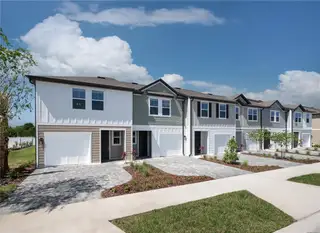 New construction Townhouse house 7653 Deer Valley Cir, Tampa, FL 33635 plan Surf - image
