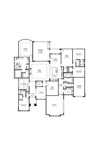 New construction Single-Family house 18606 Powder Ml, San Antonio, TX 78257 plan Vermentino - image