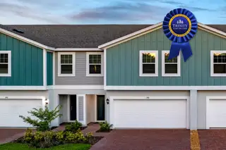 New construction Townhouse house 207 Glass Onion Dr, Groveland, FL 34737 plan Sovereign - image