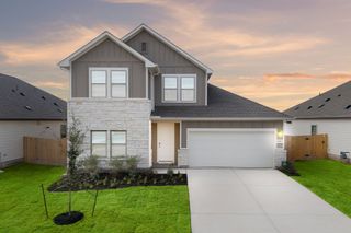 New construction Single-Family house 142 Ayres Horn, Cedar Creek, TX 78612 plan Martin - image