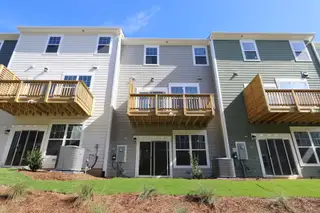 New construction Townhouse house 2805 Carbondale St, Apex, NC 27502 plan Hyde Park - image