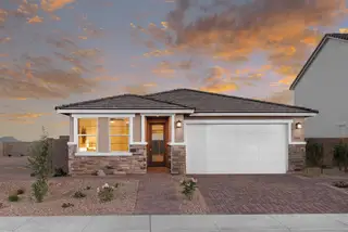 New construction Single-Family house 24175 W Carver Dr, Buckeye, AZ 85326 plan Fossil - image