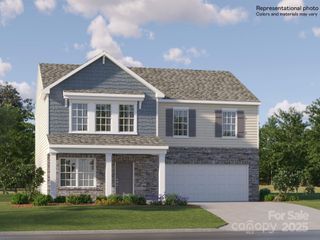 New construction house 1505 Iron Forge Ct, Bessemer City, NC 28016 plan Hughes - image