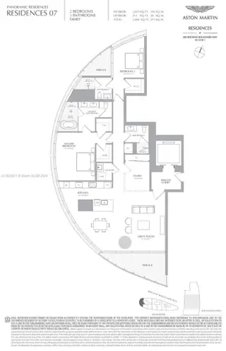 New construction Condo house 300 Biscayne Blvd Way, Unit 1607, Miami, FL 33131 - image