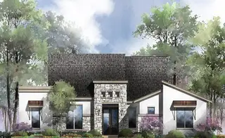 New construction Single-Family house 109 La Ventana, Liberty Hill, TX 78642 plan Calais - image