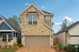 New construction Single-Family house 26257 E Outrider Banks Cir, Montgomery, TX 77316 plan Chantilly – Chateau Collection - image