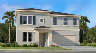 New construction Single-Family house 2355 Majorelle Dr Nw, Palm Bay, FL 32907 plan Carlisle - image