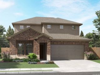 New construction Single-Family house 10121 Briceway Gap, San Antonio, TX 78254 plan The Matador (870) - image