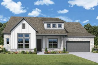 New construction Single-Family house 1752 Howler Wy, Todd Mission, TX 77316 plan The Clover - image