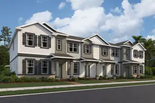 New construction Townhouse house 378 Lady Palm St, Apopka, FL 32703 plan Rutland - image