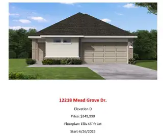 New construction Single-Family house 12218 Mead Grove Dr, Texas City, TX 77591 plan Ellis - image
