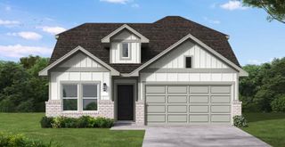 New construction Single-Family house 260 Little Green Trl, Jarrell, TX 76537 plan Gregg - image