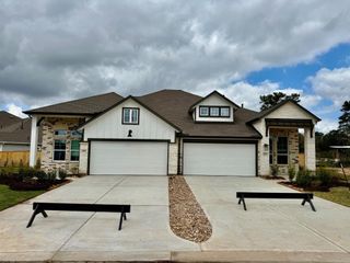 New construction  house 416 E Coralburst Lp, Montgomery, TX 77316 plan Enclave – Villas - image