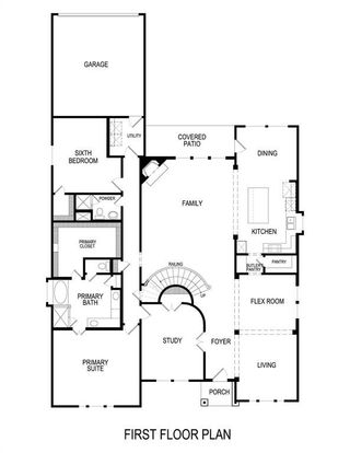 New construction house 14904 Abbey Woods Dr, Frisco, TX 75035 plan Stonebriar 2R - image