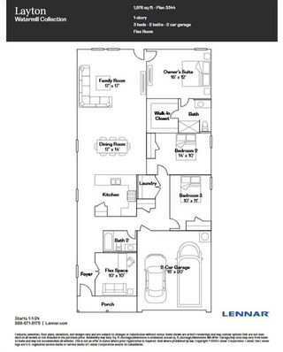 New construction house 3021 Wild Dunes Dr, Katy, TX 77493 plan Layton - image