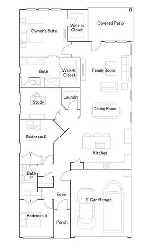 New construction  house 18323 Orchid Manor St, Crosby, TX 77532 plan Dashwood - image
