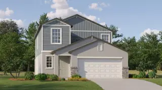 New construction Single-Family house 22546 Blazing Star Run, Land O' Lakes, FL 34637 plan Columbia - image