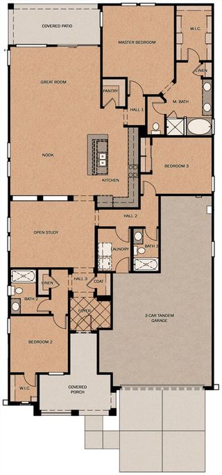 New construction Single-Family house 15757 Avenida del Sol W, Surprise, AZ 85387 plan Raymond - image