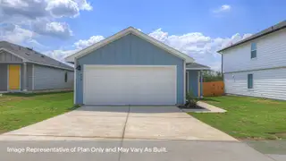 New construction Single-Family house 204 Surrey Oaks, Maxwell, TX 78656 plan The Barton - image