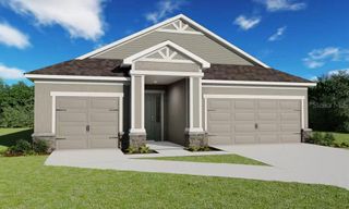 New construction  house 7636 Sw 6Th Lp, Ocala, FL 34474 plan Aubrey II 55 Plus - image
