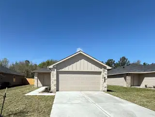 New construction Single-Family house 19956 Hilbert Rd, New Caney, TX 77357 plan Atlanta - image