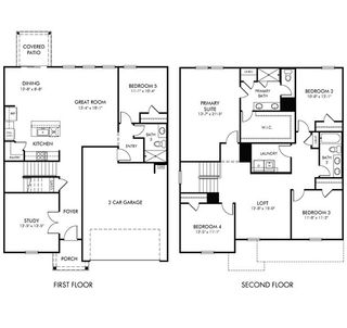 New construction Single-Family house 408 Karlov Rd, Garner, NC 27529 plan Chatham - image